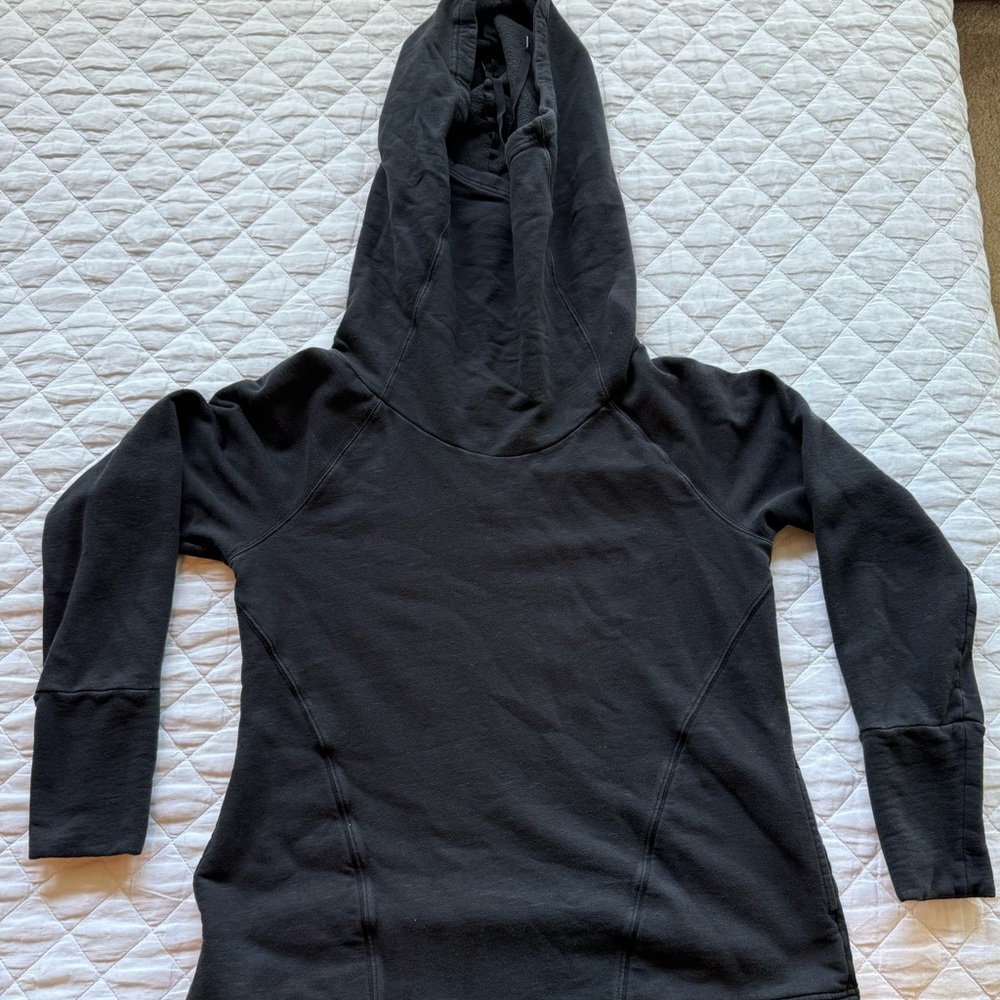 Lucy Black Women's Funnel Neck Hoodie